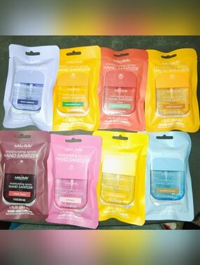 8 Ashley Belle Moisturizing Spray Hand Sanitizers - Assorted Scents New